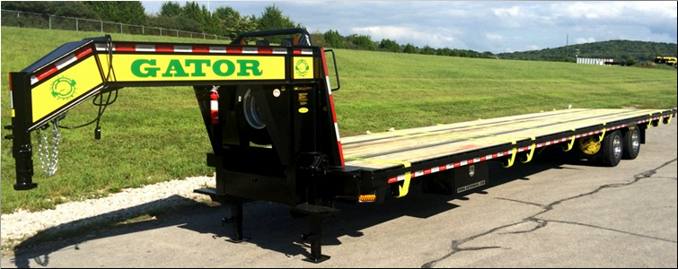 EQUIPMENT TRAILER - TANDEM DUAL GOOSENECK TRAILER FOR SALE  Dyer County, Tennessee